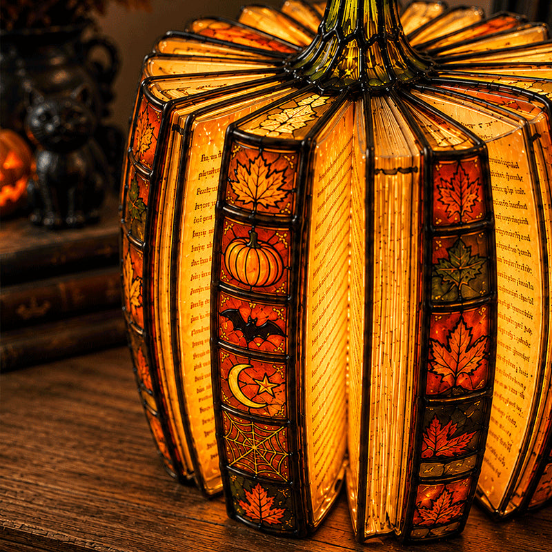 🎃 Magical Pumpkin Book Light