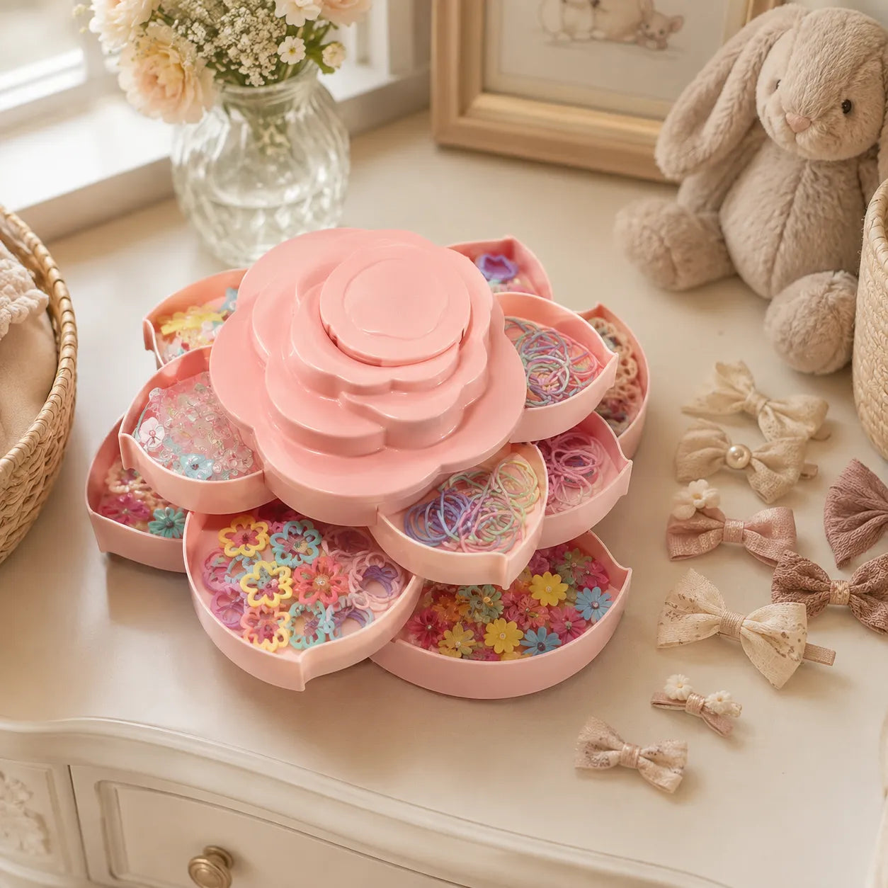 🎀Baby Hair Accessories Organizer Box