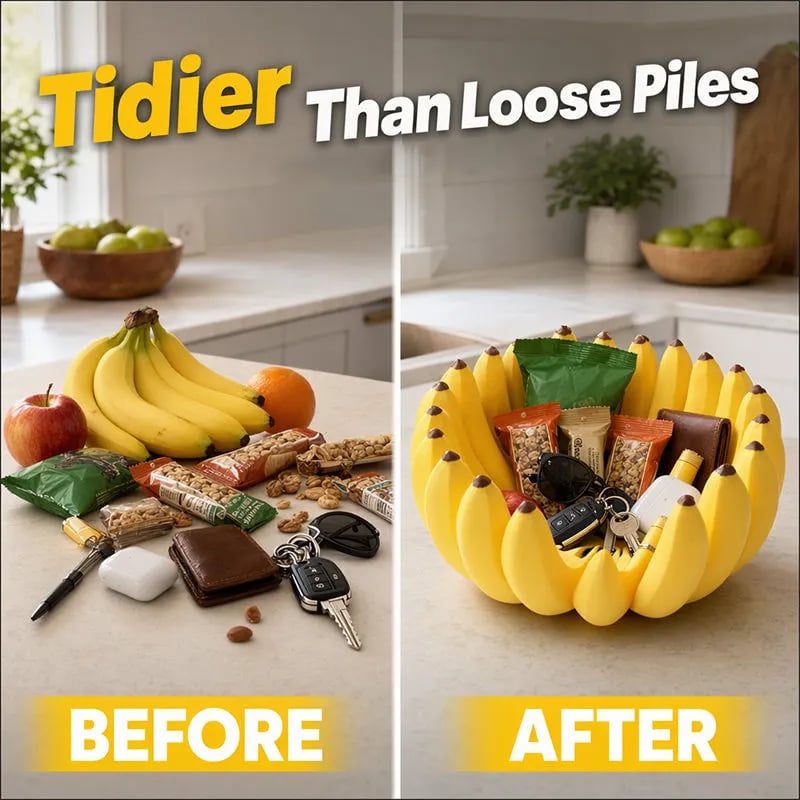 🍌Limited-time 49% off🍇Creative Banana Shape Fruit Bowl🍓