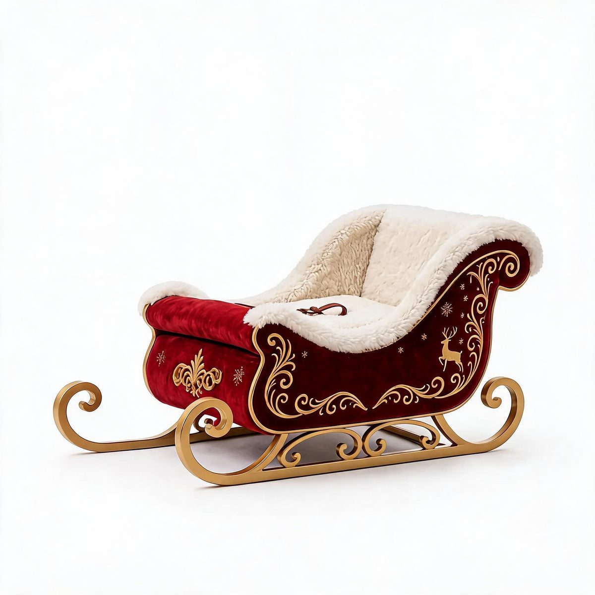 🎄 Santa Paws Christmas Dog Beds – Cozy Festive Sleigh & Holiday Pet Beds