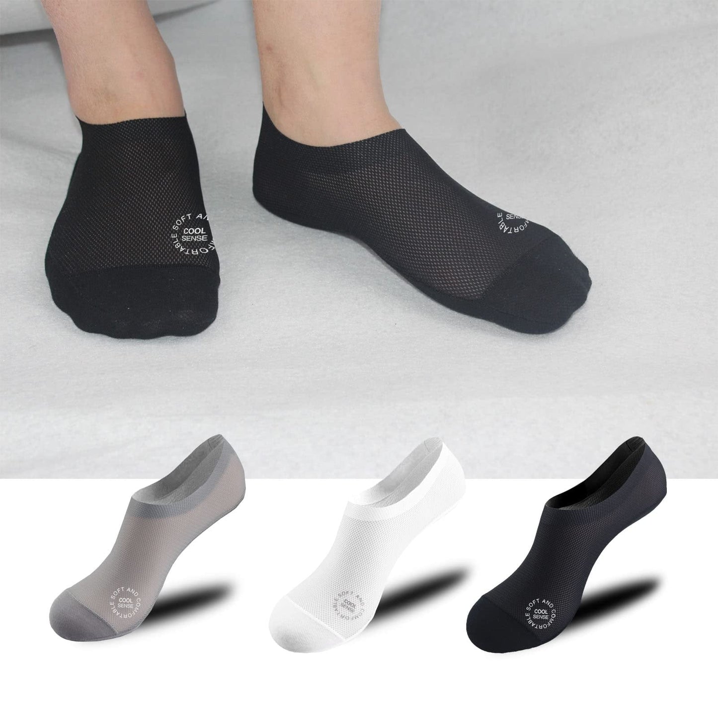 🔥Ultra Thin Liner Non Slip No Show Socks