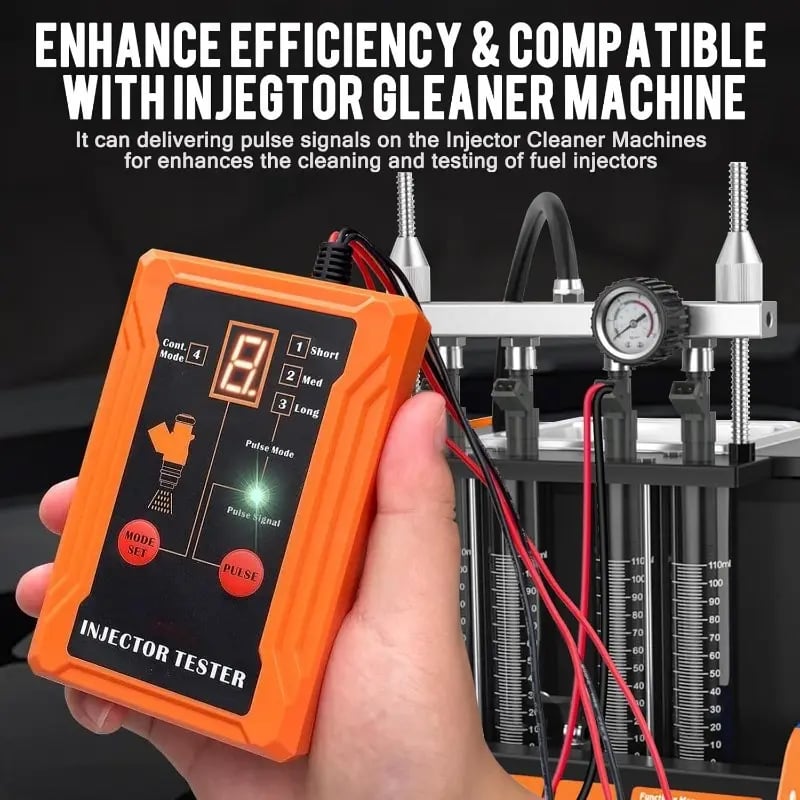 🔥 32% OFF | Universal Fuel Injector Tester Tool | Professional Automotive Injector Diagnostic Tester🚗