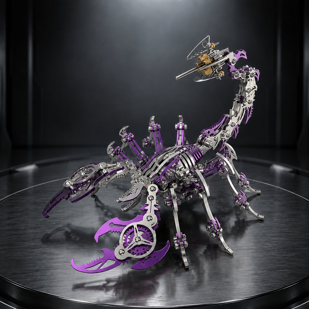 🦂 Build Your Own Mechanical Scorpion — A Steampunk Metal Puzzle Kit That Turns Into A Stunning Desk Art Piece