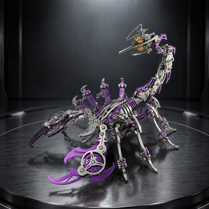 🦂 Build Your Own Mechanical Scorpion — A Steampunk Metal Puzzle Kit That Turns Into A Stunning Desk Art Piece