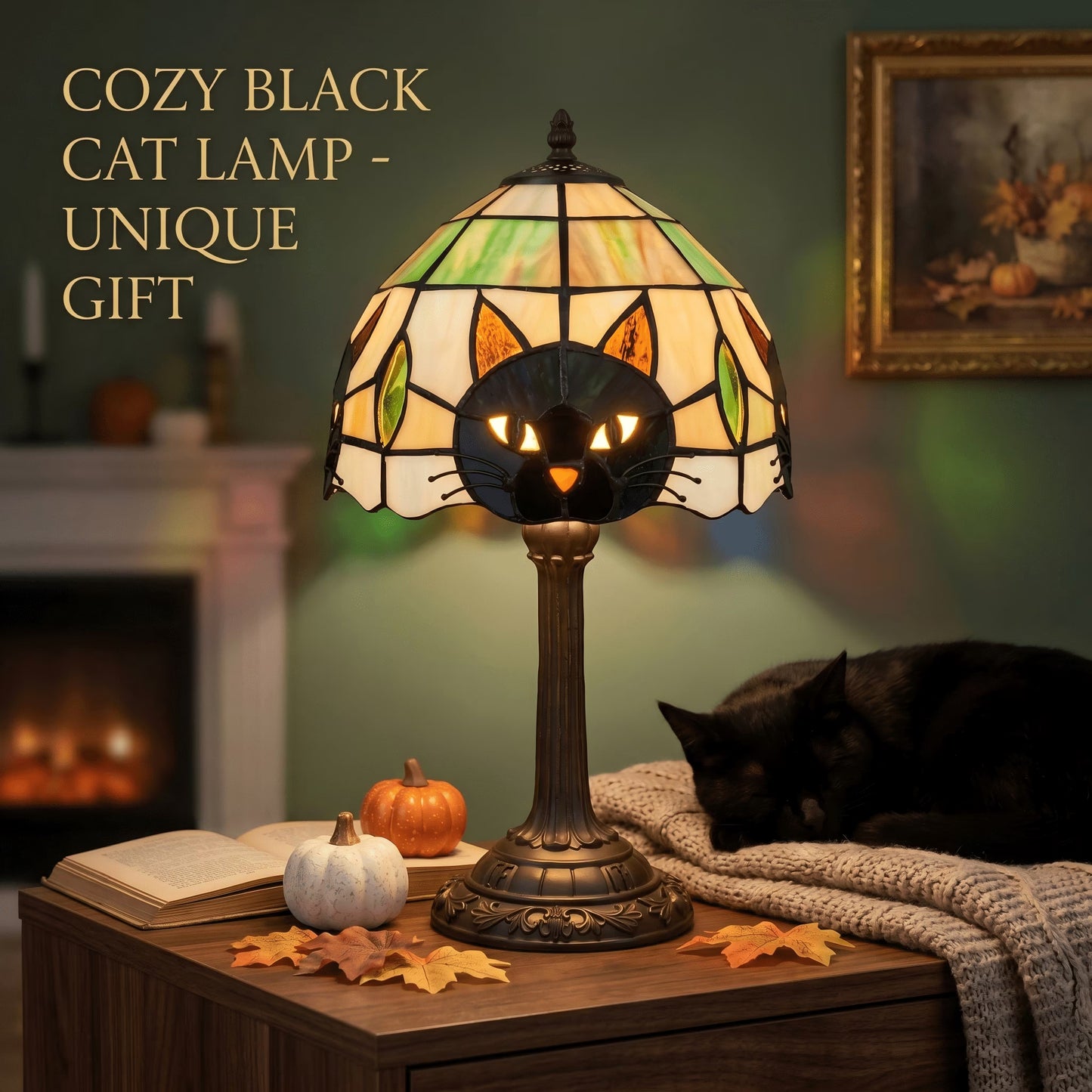 Tiffany Style Resin Themed Table Lamp