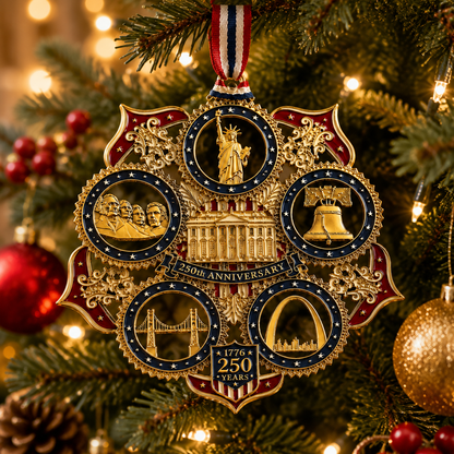 ❤️🔥Last 30pcs🔥❤️✨250th Anniversary Christmas Tree Ornament