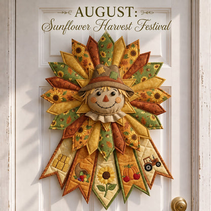 🗓️ Beginner-Friendly 12-Month Themed 3D Quilted Door Hanger Sewing Kit Collection | Complete Kit with Coordinated Fabrics, Sewing Materials & Step-by-Step Guide Included 💕