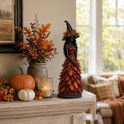 🔥Last Day 49% OFF-🧙Enchanted Autumn Witch Figurine (✨2026 Limited Edition)