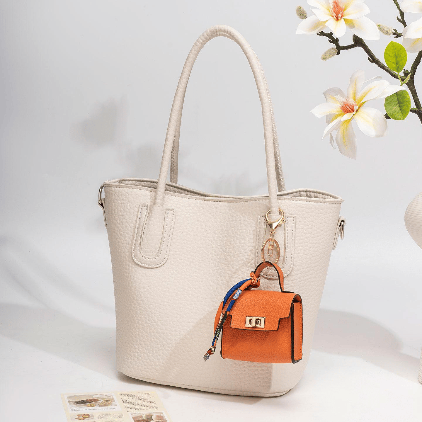 👜Mini Square Bag Pendant Keychain