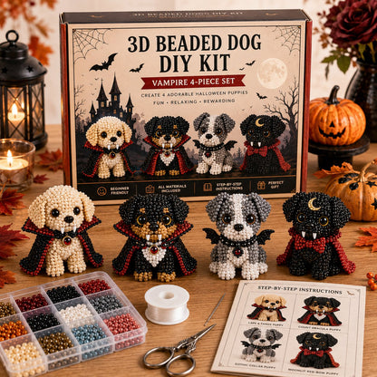 🎁🐶🎃🐶3D Halloween Dog DIY Art Set