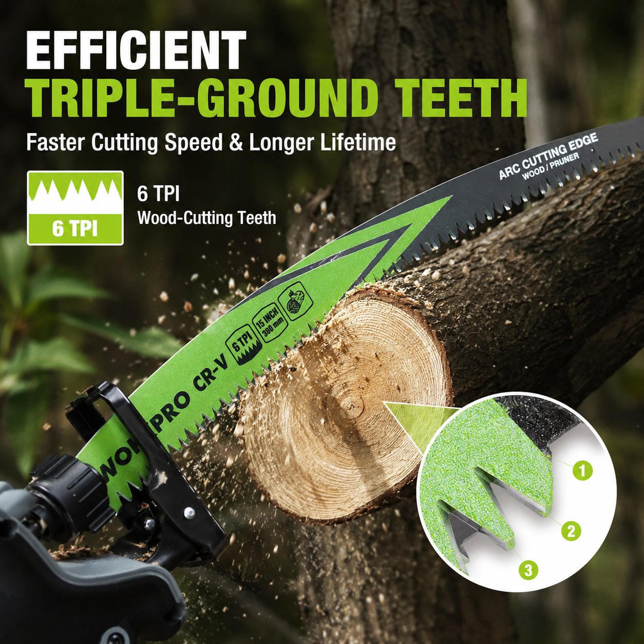 🔥HOT SALE🔥380 mm Wood Pruning Saw Blade Set 🪚