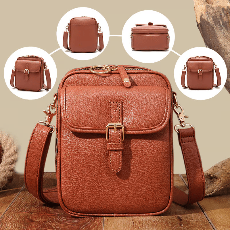 🎉🔥 49% OFF- Crossbody Leather RFID Bag