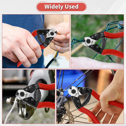 8 Inch Wire Rope Cutter, Heavy Duty Steel Cable Cutters