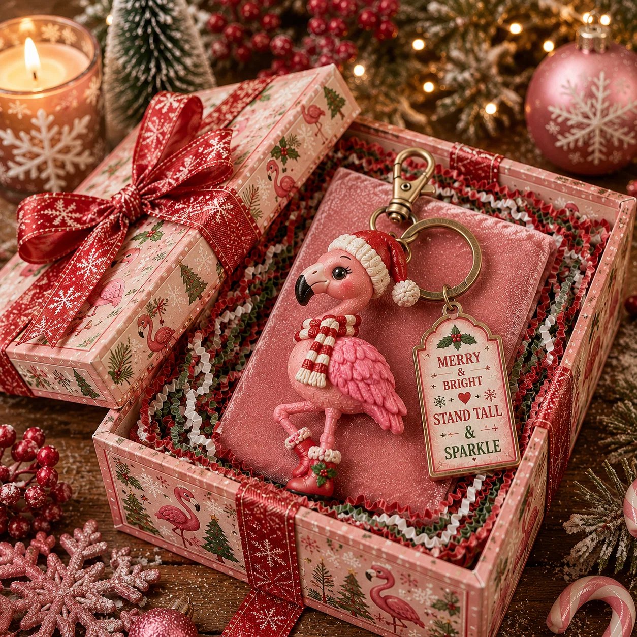 🎄 2026 Christmas Character Keychain Gift Box🎁