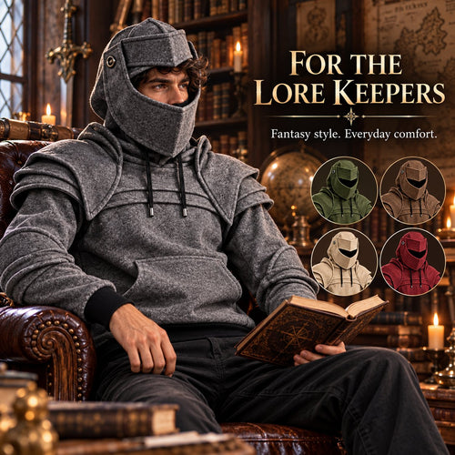 ⚔️ The Ultimate 2-in-1 Knight Hoodie