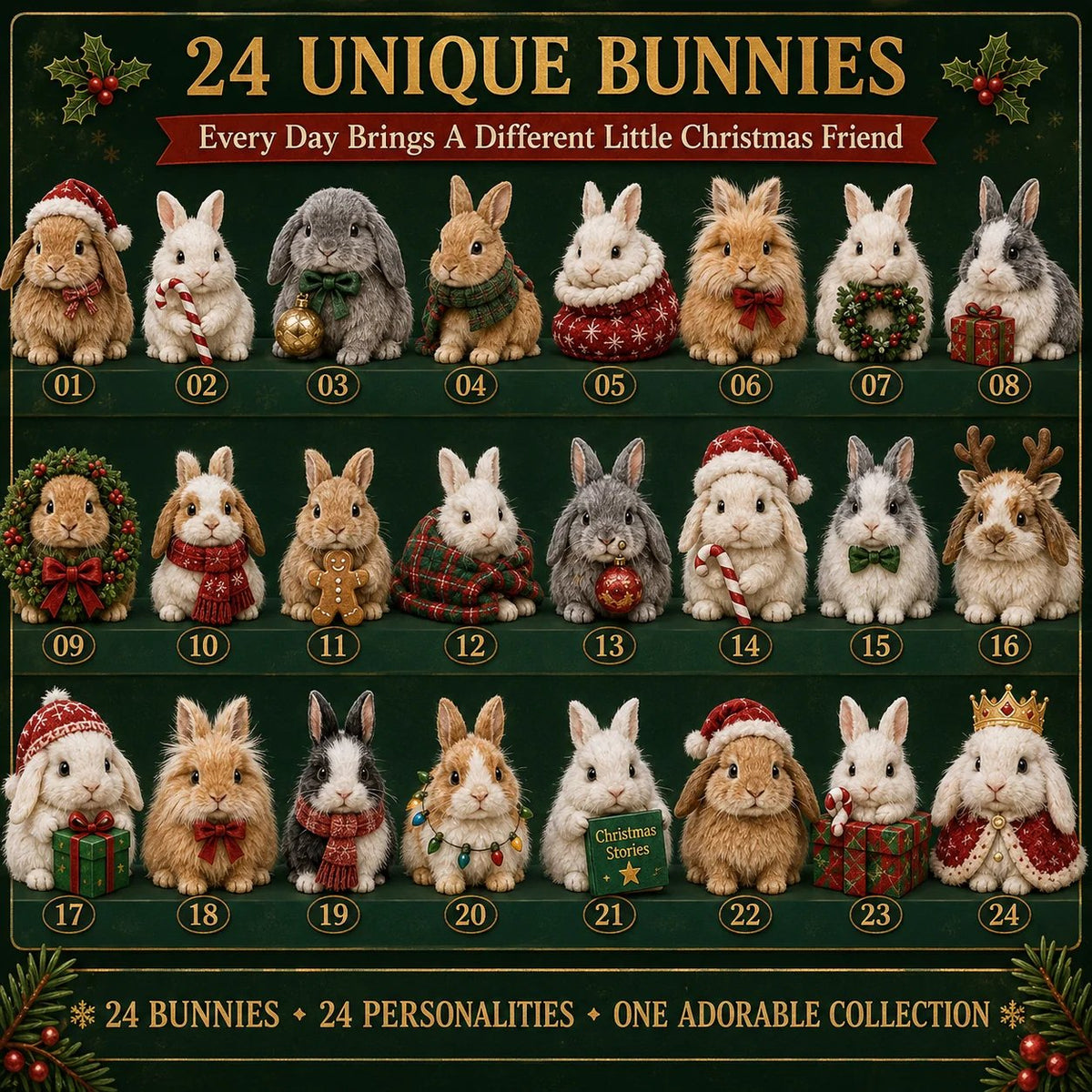 2026 Bunny Christmas Collection showcase