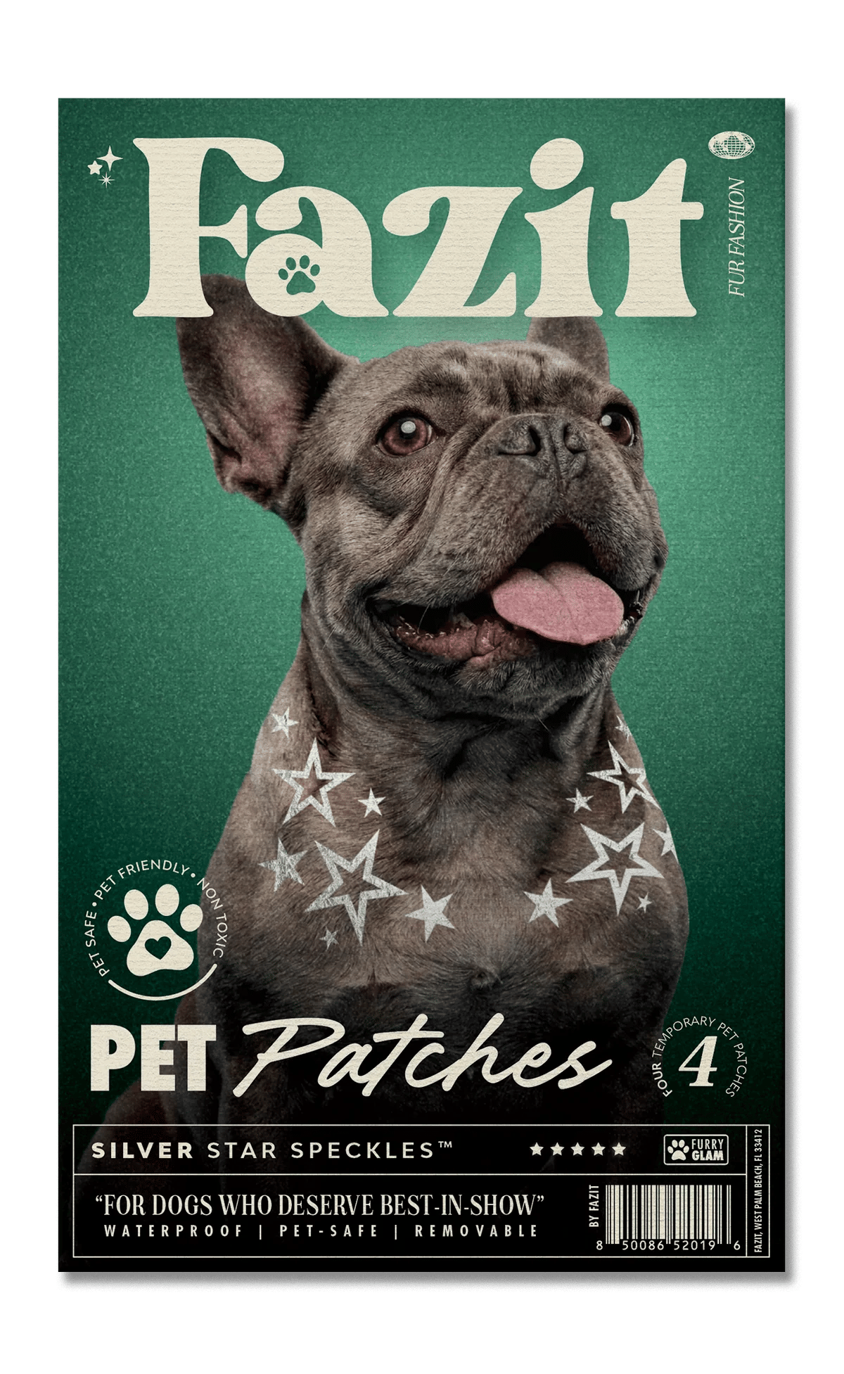 💫Temporary Dog Fur Tattoos – Waterproof, Pet-Safe & Easy to Remove | 4 Patches Per Pack🐾