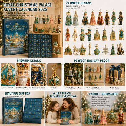 ❤️✨2026 Royal Christmas Palace Luxury Countdown Gift Set