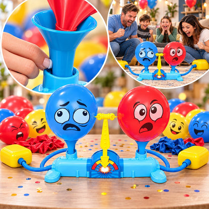 Rump Race Balloon Popping Battle Board Game Family Game Night, Party Game