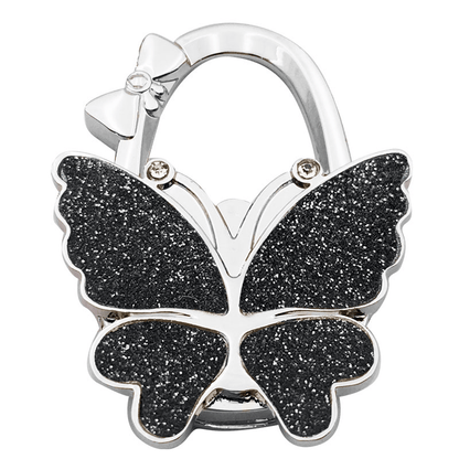 Butterfly Foldable Handbag Hook – Stylish, Portable & Non-Slip Bag Hanger