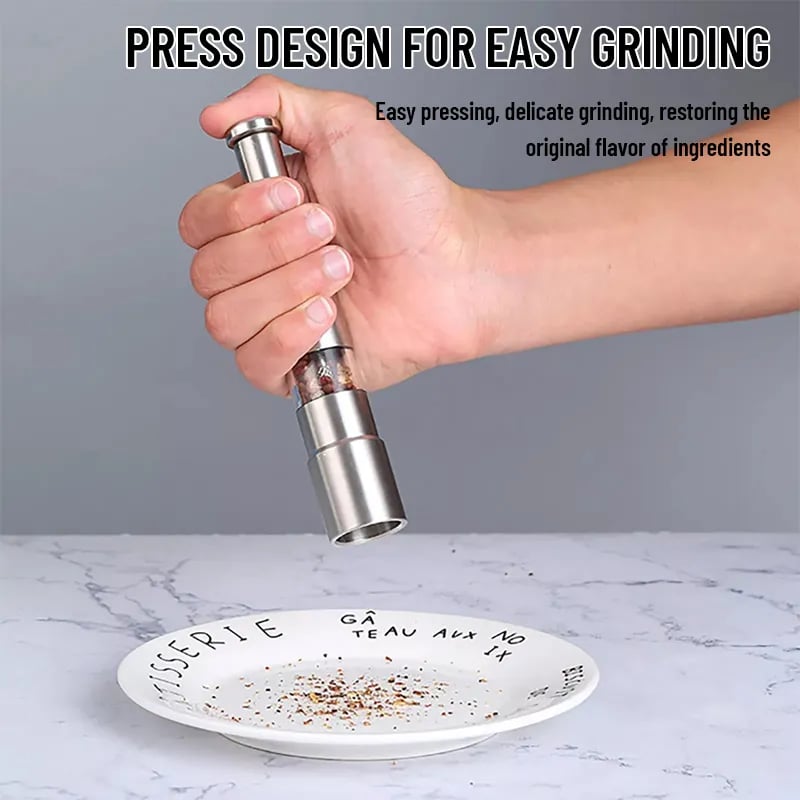 🔥Stainless Steel Salt And Pepper Grinder