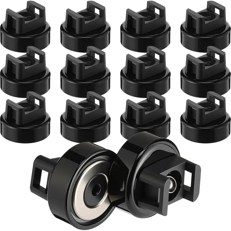 Magnetic Cable Tie Mounts – No-Drill Cable Organizer for Desk, Garage & RV