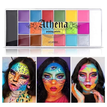 🔥HOT SALE🔥🎃Halloween Early Sale🎨 20-Color Face & Body Oil Paint Palette