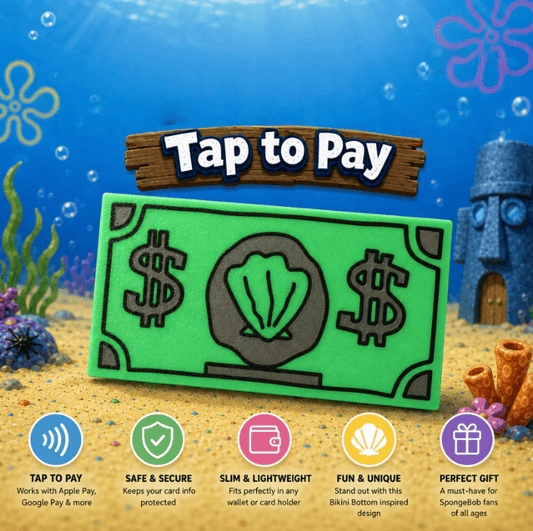 🐚Shell-style USD NFC card holder