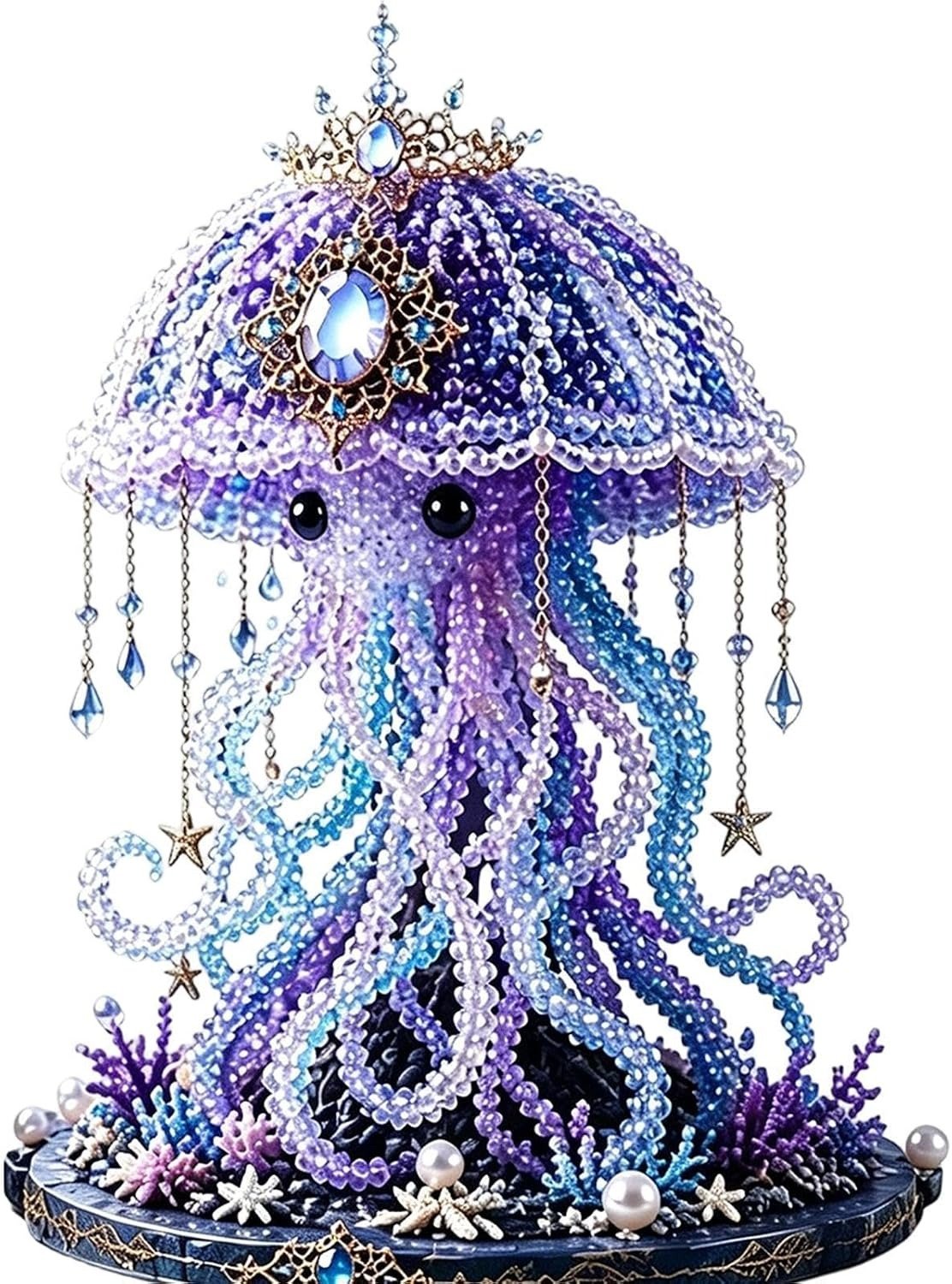 DIY Beaded Jellyfish (Marine Life)🪼