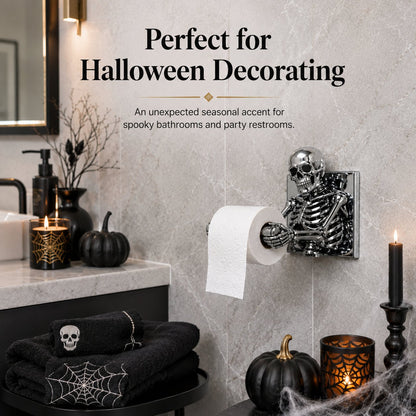 Skeleton Toilet Paper Holder
