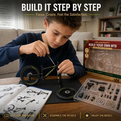 🔥LAST DAY 50% OFF - 🚲DIY Mountain Bike Model Kit – Build, Display & Collect