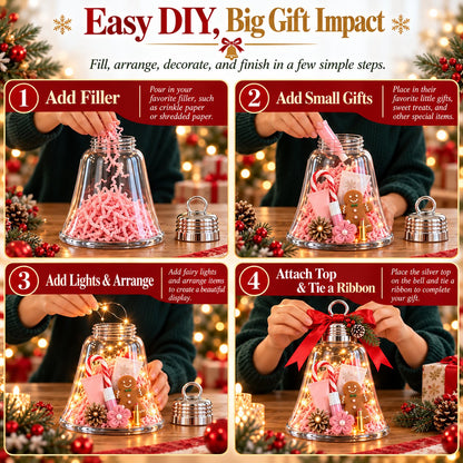 DIY Christmas Bell Gift Box