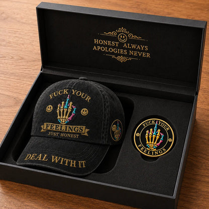 FXXK YOUR FEELINGS Cap🎁Free Double-Sided Honor Coin With Every Cap Purchase