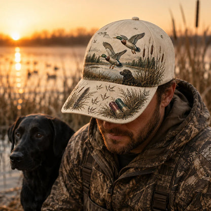 💥HOT SALE 49% OFF -🦆 DUCK HUNTING WILD & READY HAT - 100% COTTON