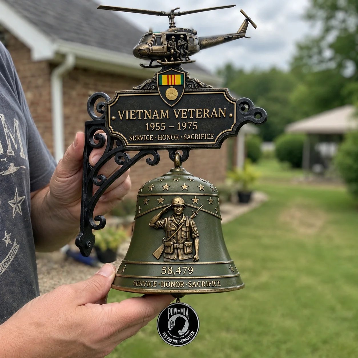 🔔 Last Day Promo: 50% OFF - Veteran Tribute Wall Bell