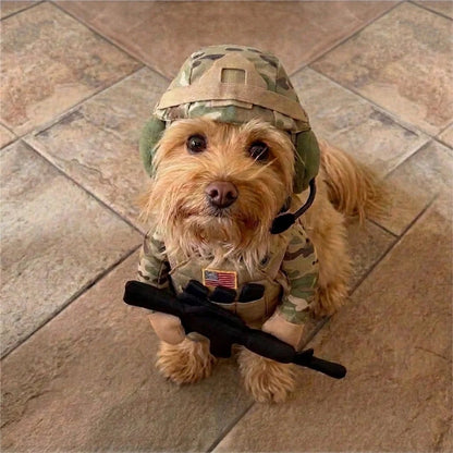 🔥 Limited-Time 49% OFF✨Pet Tactical Soldier Uniform