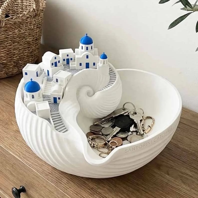 🔥HOT SALE🔥🌊 Santorini Catchall Bowl