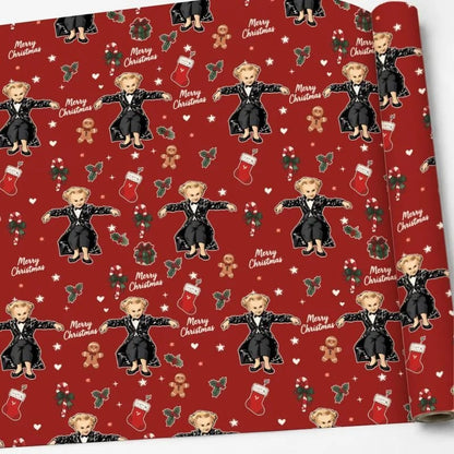 🔥Buy More Save More🔥 - 🎄🎁Iconic 'JD' Meme Christmas Wrapping Paper