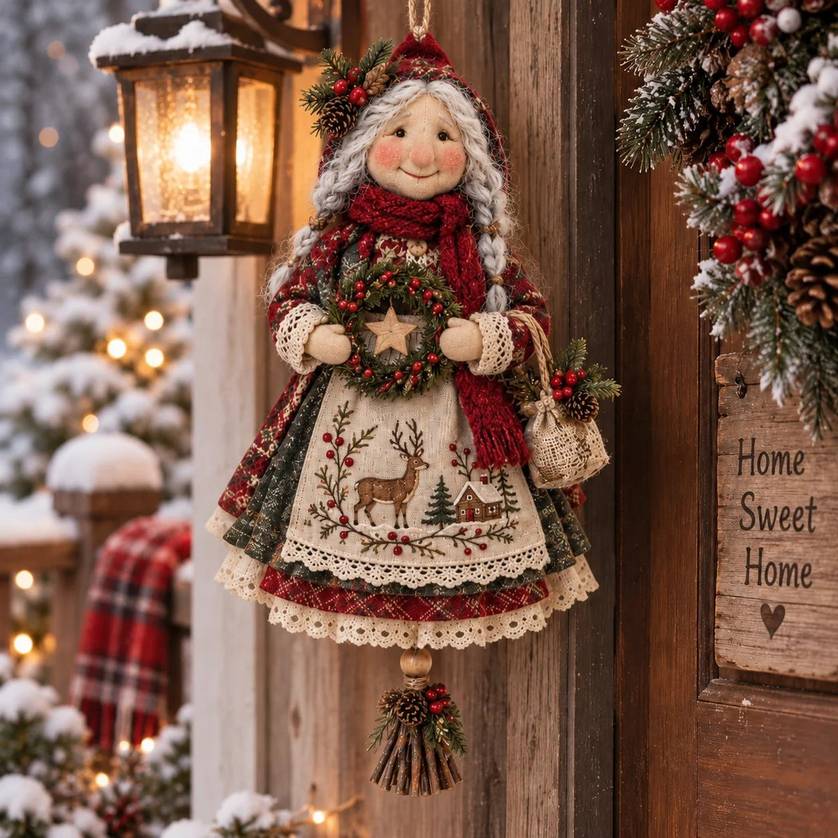 ⭐💝Handmade Good Luck Granny 🏠Chase Away Worries, Bring Home Warmth