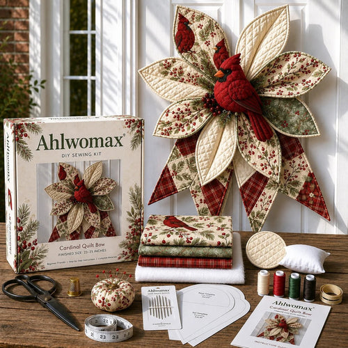 🔥HOT SALE🔥 Last Day 50% OFF - Large Patchwork Bow Sewing Kit