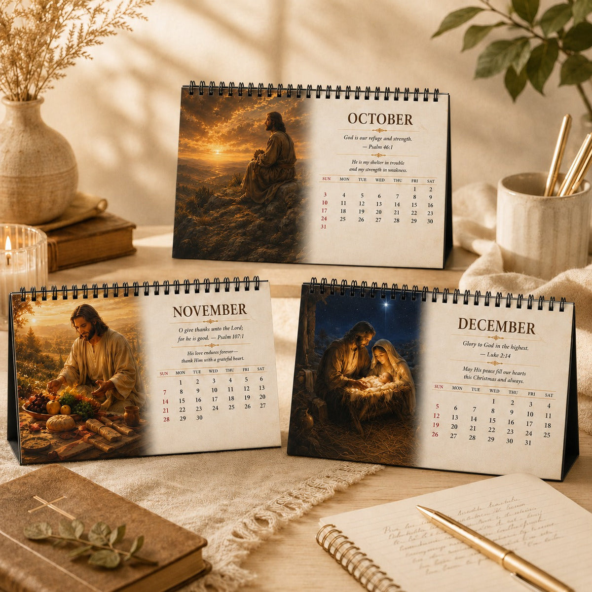 Jesus inspired Christian calendar