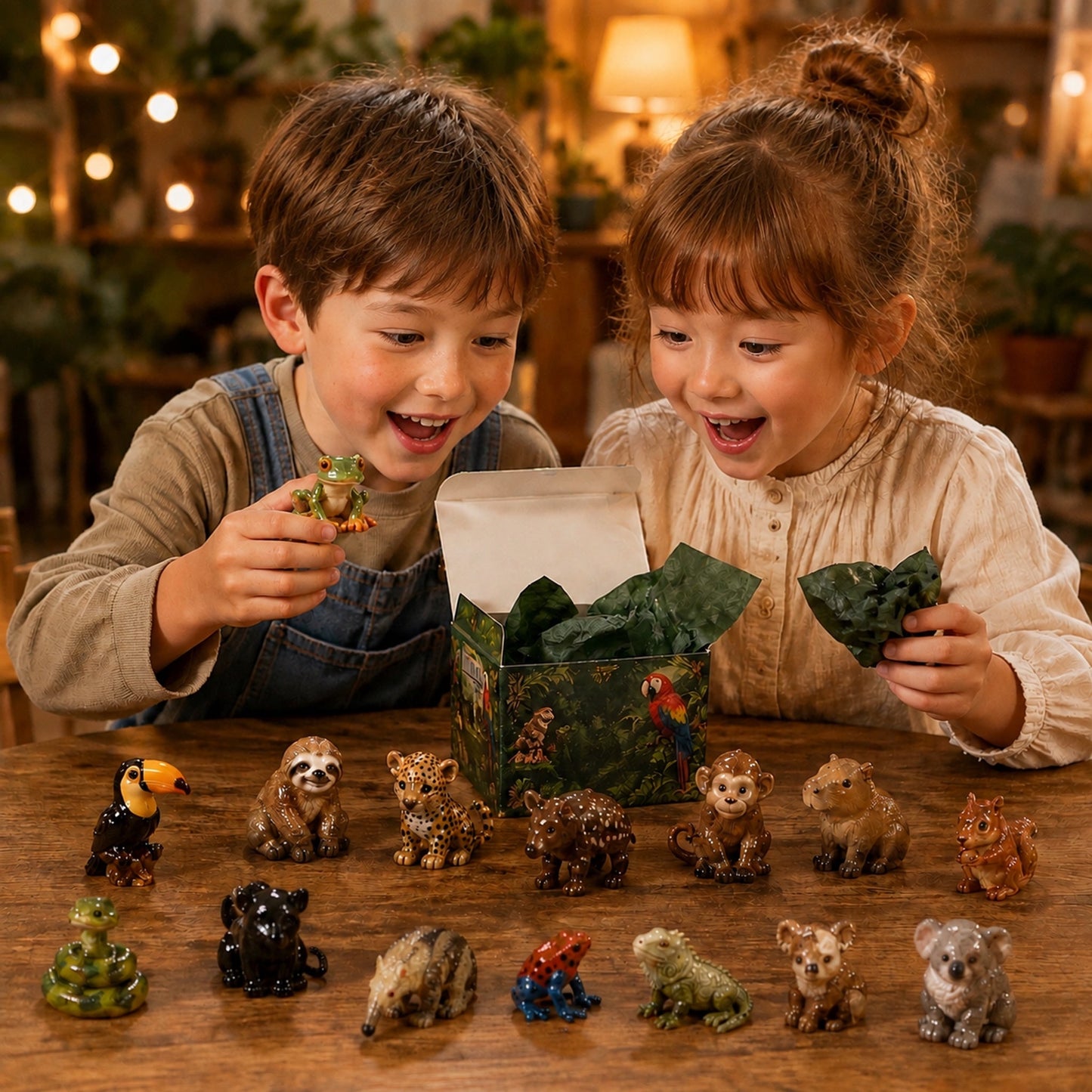 Rainforest Animals Life Advent Calendar 2026 - 24-Day Festive Countdown
