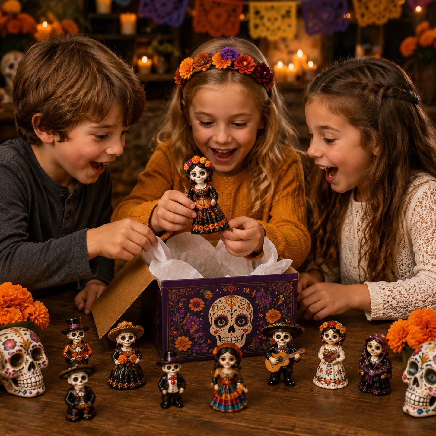 Day of the Dead Costume Advent Calendar 2026 – 24 Acrylic Charms