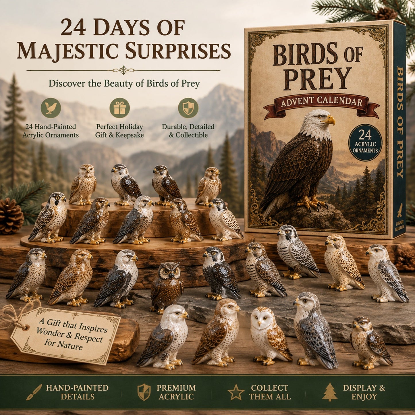 Birds Of Prey Advent Calendar 2026