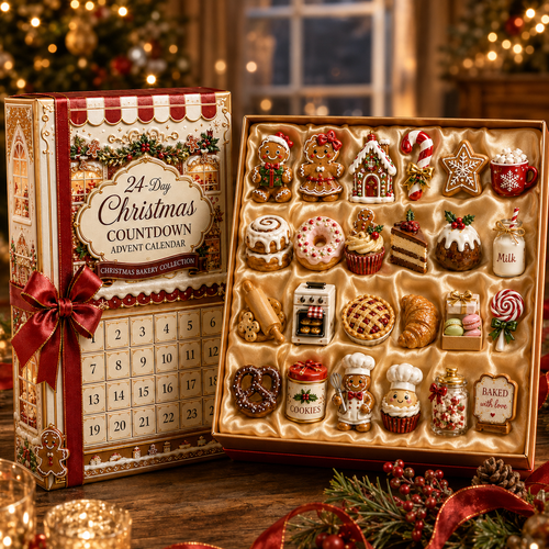 🔥24-Day Christmas Countdown Advent Calendar – Christmas Baking Collection
