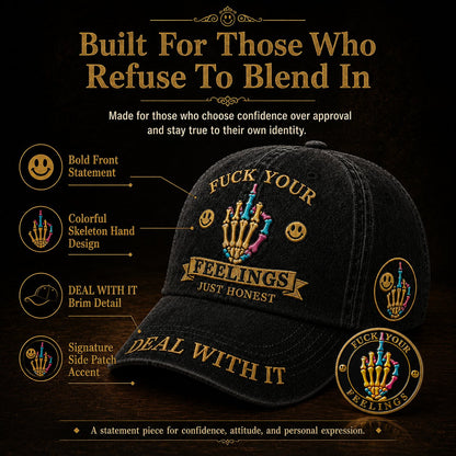 FXXK YOUR FEELINGS Cap🎁Free Double-Sided Honor Coin With Every Cap Purchase