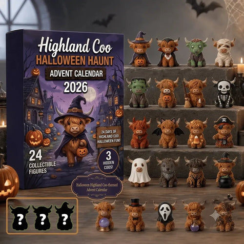 Highland Coo Halloween Haunt 2026 Advent Calendar