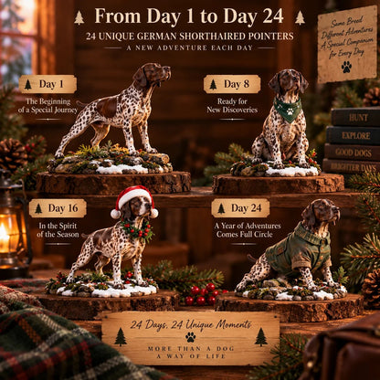 🐾 German Shorthaired Pointer 24-Day Advent Calendar