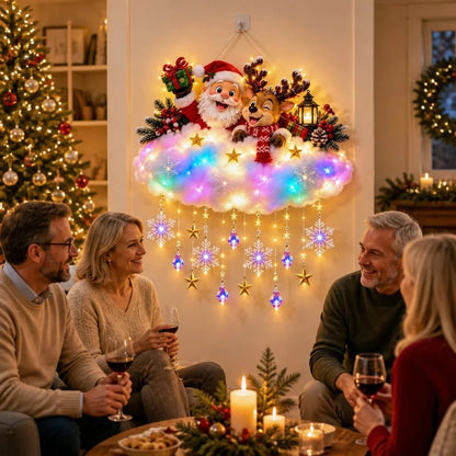 Festive Light-Up Angel – 'Christmas Blessing' Angel Glow Decoration
