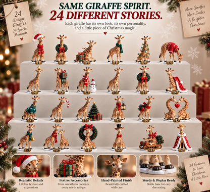 Giraffe Christmas Advent Calendar – 24 Holiday Characters